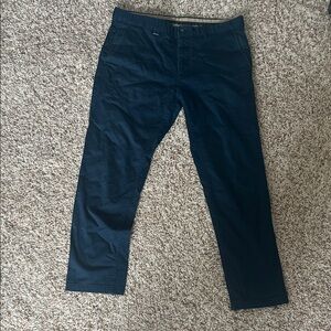 Zara Men's Dark Blue Chinos